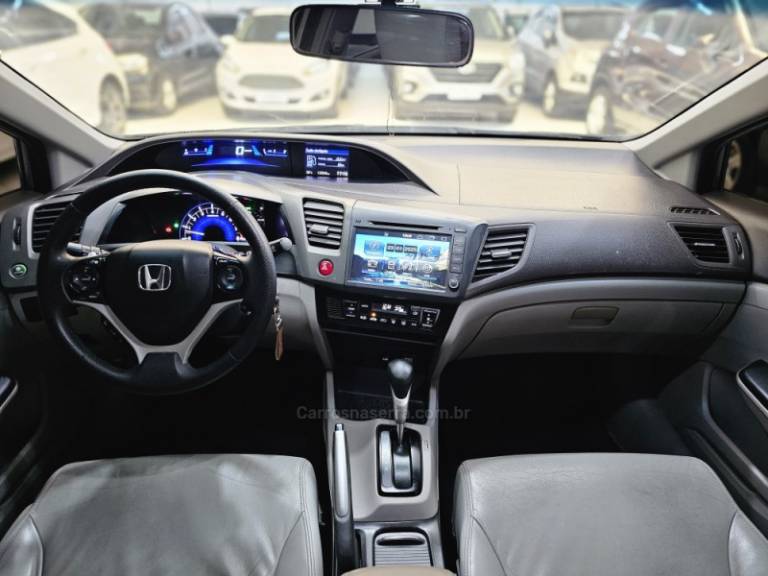 HONDA - CIVIC - 2014/2014 - Cinza - R$ 74.900,00